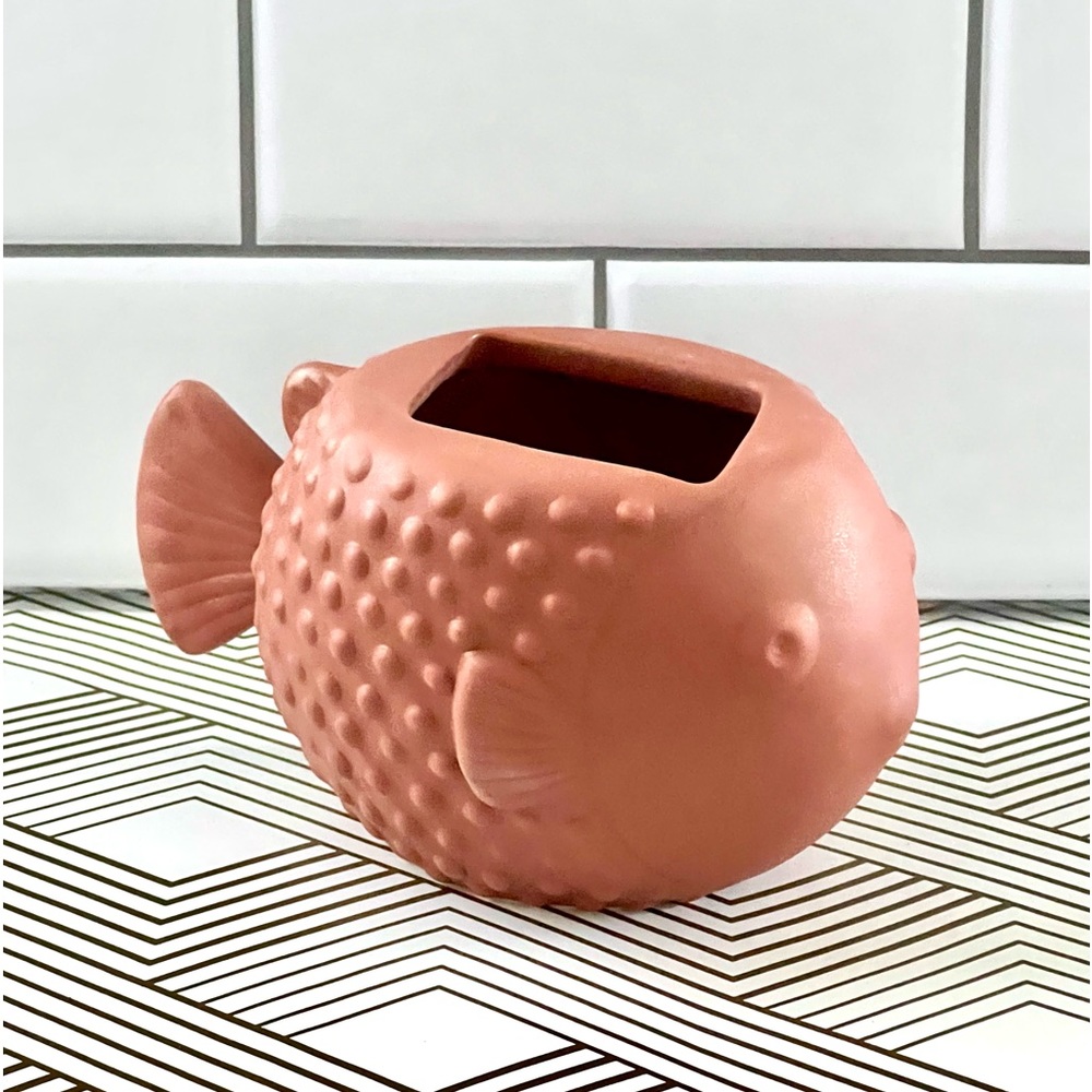 Puffer Fish Bath and Body Works Foaming Hand Soap Holder BBW B&BW